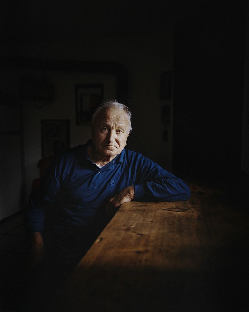 © Nola Minolfi - Emilio, 84 years old, born in Chamois. He never saw the sea.