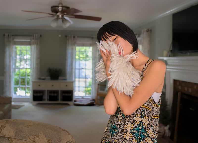 © Mary Berridge - Mia with fur