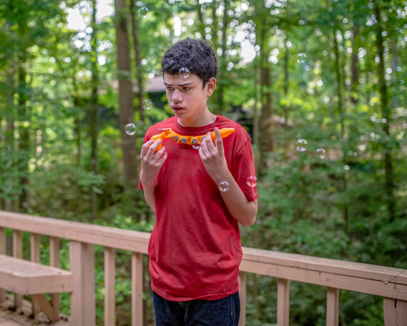 © Mary Berridge - Image from the Visible Spectrum: Portraits from the World of Autism photography project