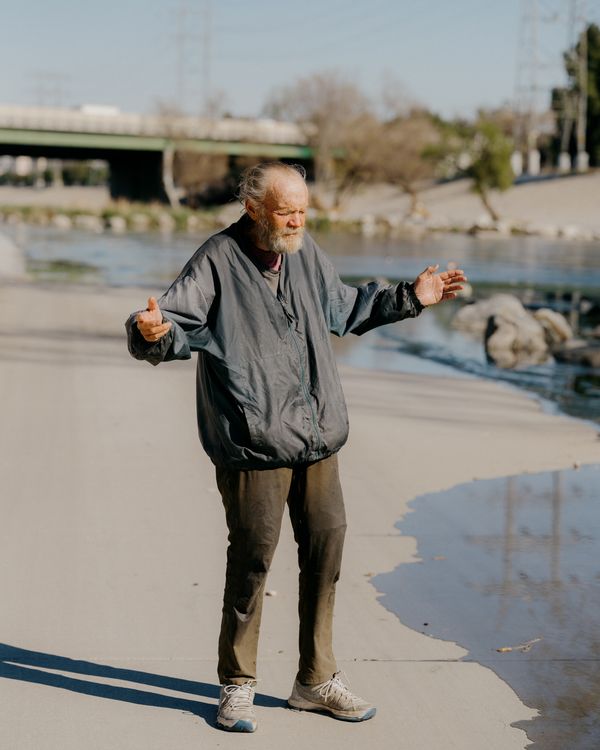 © Mathew Scott - Red the Prophet, Glendale Narrows, 2022