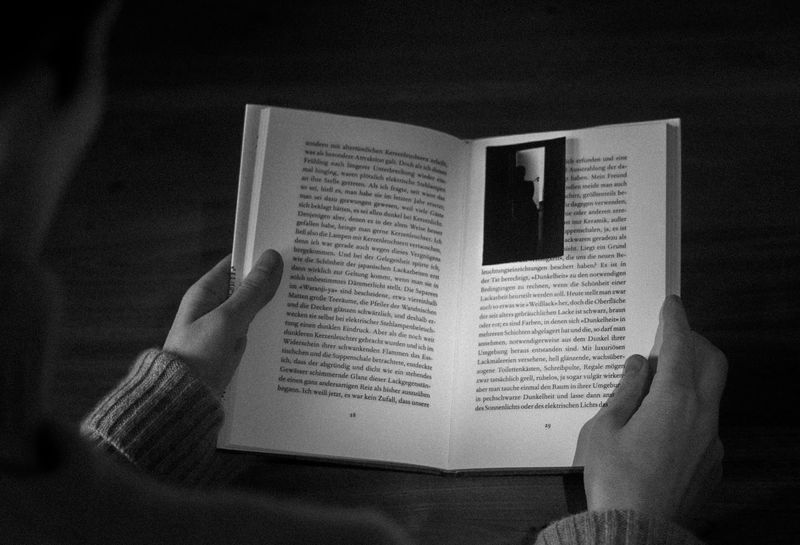 © Olesja Brandt - 5. Embedding: the past appears inside a book — memory as a portable object.