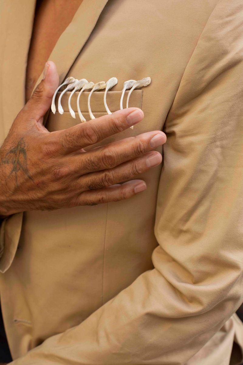 © Qiana Mestrich - "The Right to Wear War", 2020 From the series THRALL (2017-2020) by Qiana Mestrich