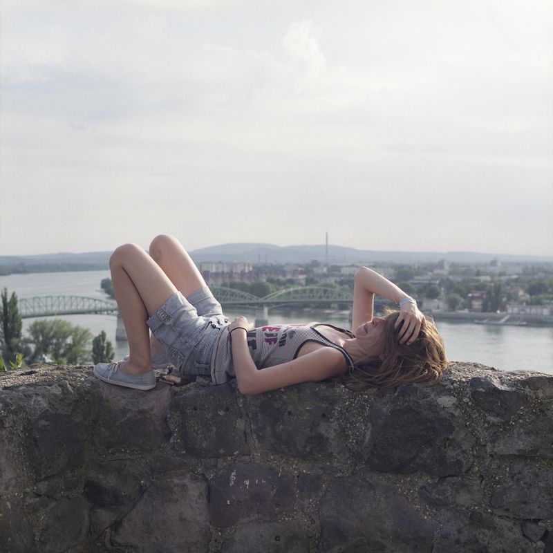 © Chiara Fossati - Esztergom, Hungary. A girl waiting for her friends.