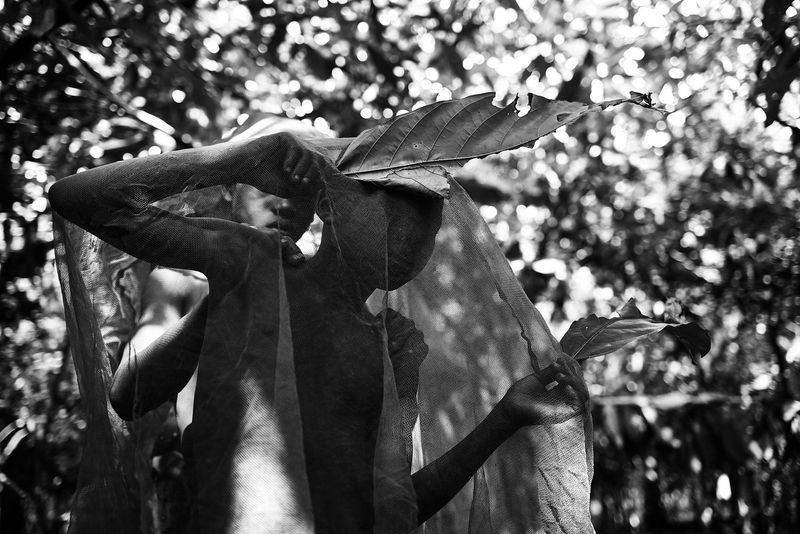 © Olivier Khouadiani - Mi Ti means Head in Baoule, and we are witnessing the creation of the new Goli