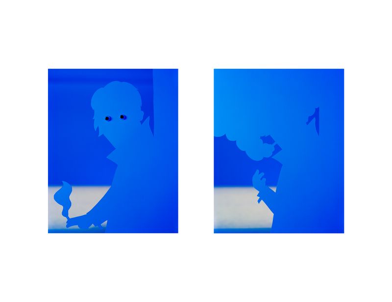 © Rory Hamovit - Smokers 1+2, 2024. Chromogenic print