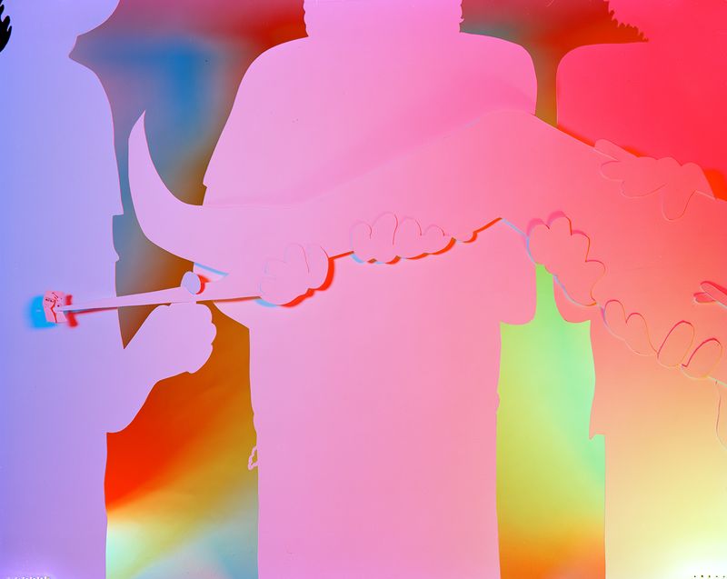 © Rory Hamovit - Leg up, 2024. Chromogenic print