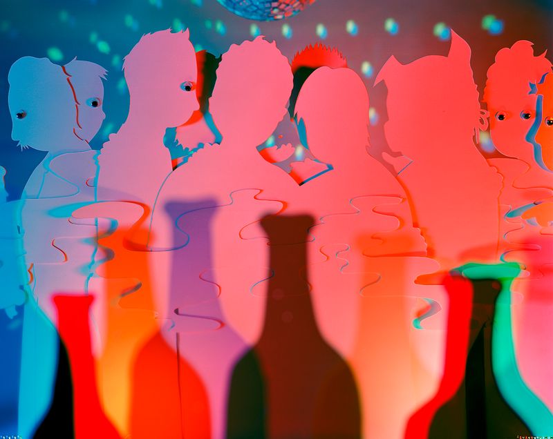 © Rory Hamovit - Coin toss, 2024. Chromogenic print