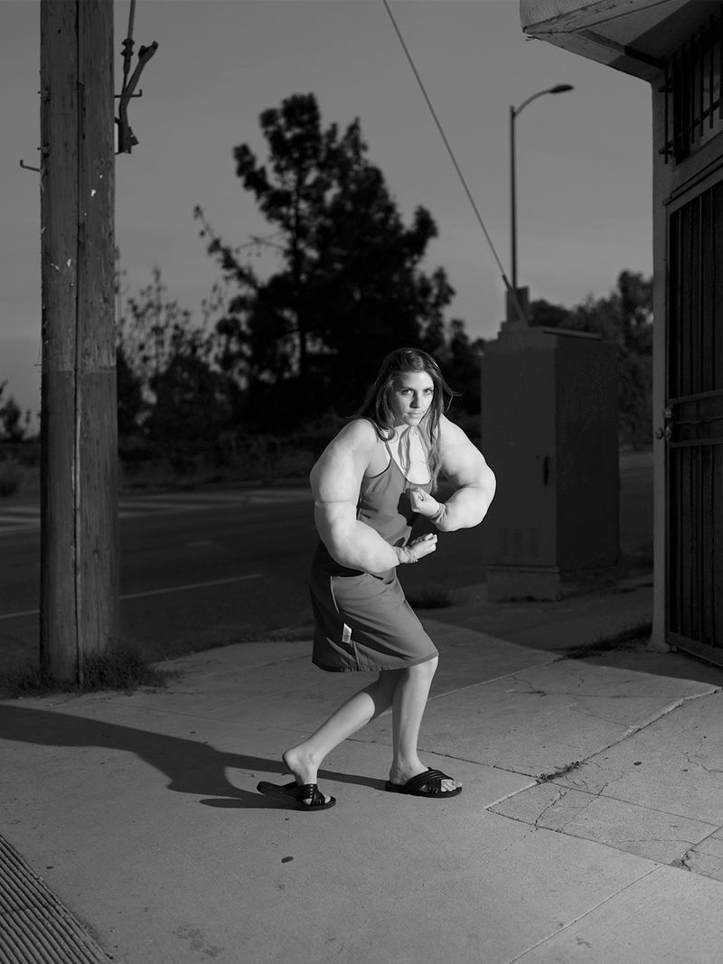© Rory Hamovit - Strongman, 2021, Gelatin Silver Print from Digital Negative