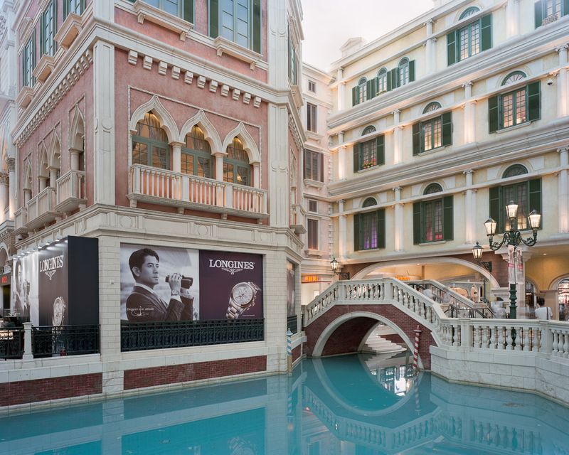 © Adam Lampton - St. Mark's Square, The Venetian, Macao (Img#: 10) (Size: 28x30") Archival Inkjet Print (2015/18)
