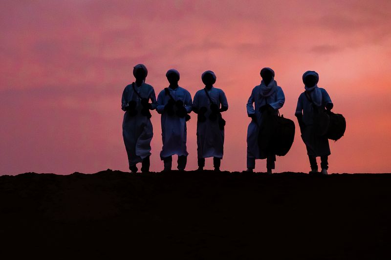 © Amadeu Martinez Silvoso - Musicians of the desert