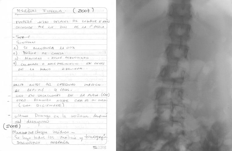 © Fiorella Del Castillo - Image from the Residuos de un contacto: Manipulación photography project