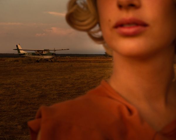 © Tania Franco Klein - Plane (self-portrait)