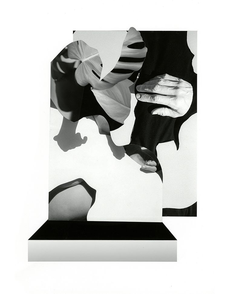 © Vanessa Woods - Untitled, 2023Unique Collage from Original Photographs, 17 x 14 Inches