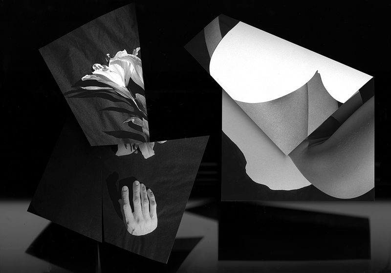© Vanessa Woods - Tumbling Objects, Silver Gelatin Print, 16 x 20 Inches, 2023