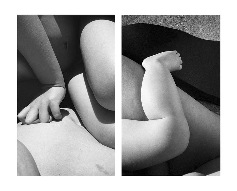 © Vanessa Woods - Yours/Mine, Silver Gelatin Print Diptych, 20 x 32 Inches, 2022