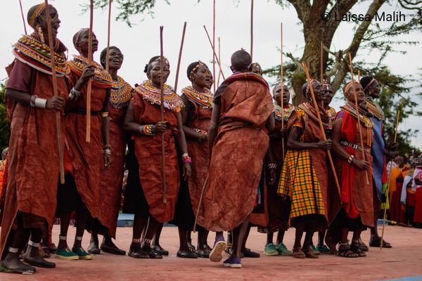 © Laissa Malih - Old Samburu Women singing emotionally and expressing their views Through their old native song.
