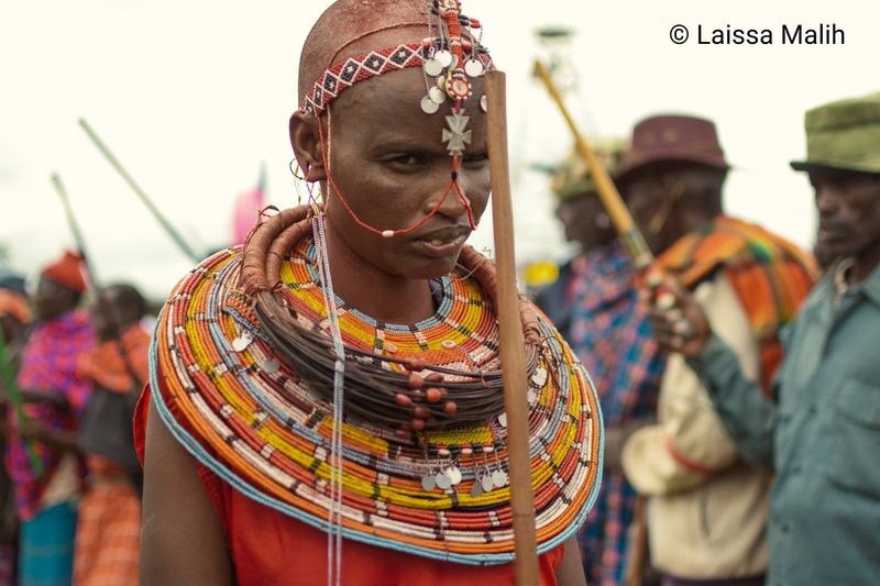 © Laissa Malih - A young Samburu bride.