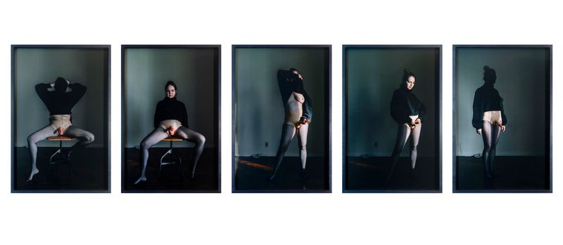 © Marilia Vieira - 'Fathers/Husbands/Sons'   (2022)                                      Series of five C-prints                24" x 17" each