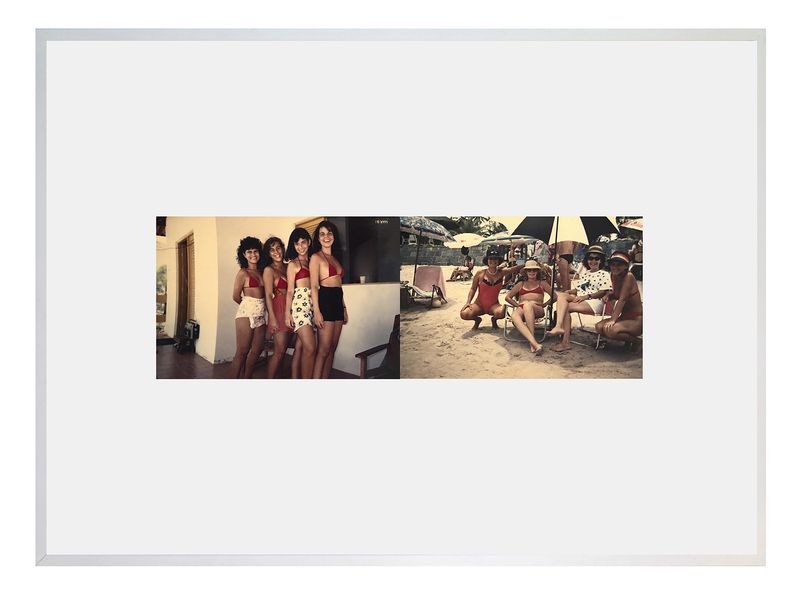 © Marilia Vieira - 'Daughters/Mothers'  (1993/2023)                                Pair of archival C-prints                4" x 6" each