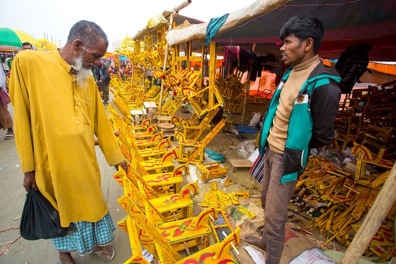 © Jahangir Alam Onuchcha - Every year around 60-70 thousand people attend the fair in Poradaha in Gabtoli Upazila, Bogra, Bangladesh.