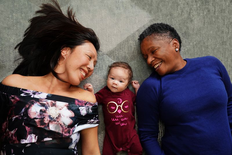 © Kerry Kehoe - Nzinga - she/her with Pia and Laniakea