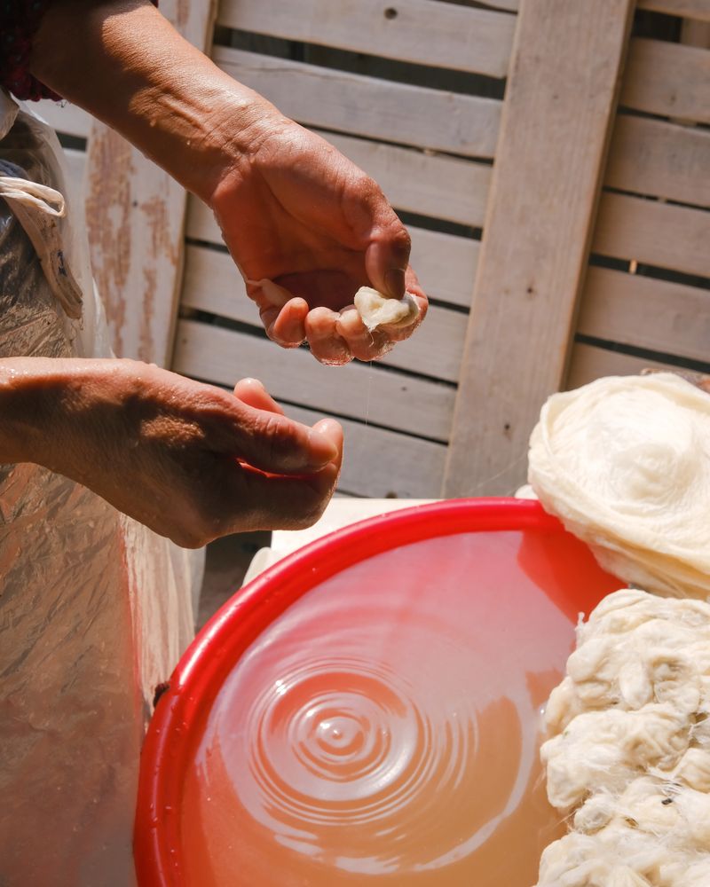 © Yiming Zhu - Stripping Silk Floss