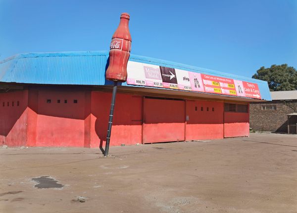 © Graeme Williams - Mookgophong, South Africa. 2017. Tony's Cash and Carry has closed up shop as the country's economy slides into freefall.