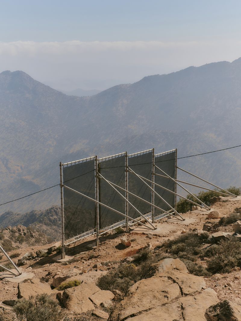 © Paulina Hildesheim - Fog collectors, Anti-Atlas, Morocco, 2025