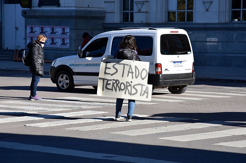 © Horacio Culaciatti - El 20 de agosto organizaciones sociales y activistas se manifiestan por las calles para pedir verdad y justicia por Facundo.
