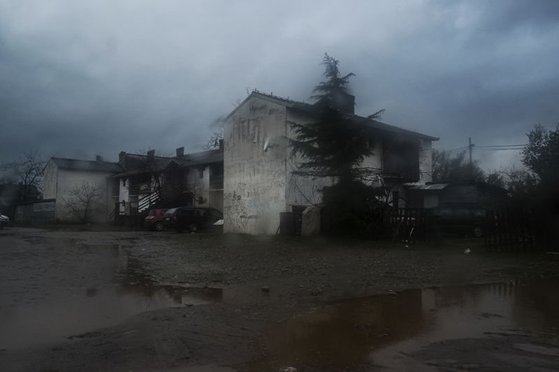 © Gianmarco Maraviglia - Camp Konic, Podgorica, Montenegro. Building where the people from Bosnia live since 1992.