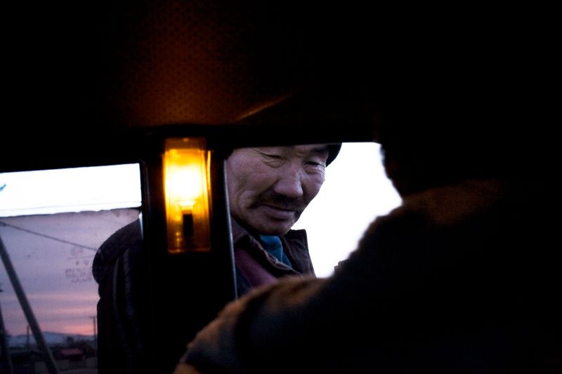 © Marco Pighin - Hujir, Olkhon Island, Lake Baikal, Irkutsk Oblast, Siberia, Russian Federation. February 2012. A buryat shaman.