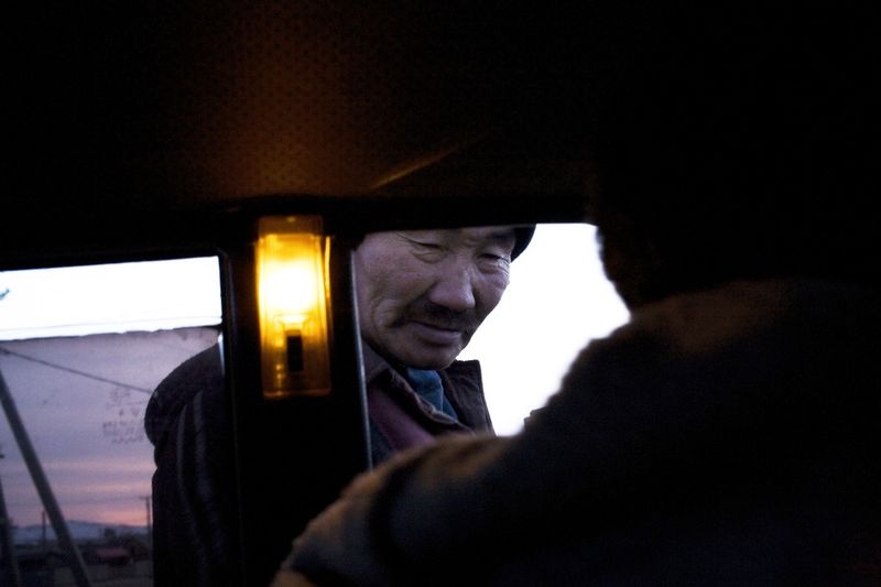 © Marco Pighin - Hujir, Olkhon Island, Lake Baikal, Irkutsk Oblast, Siberia, Russian Federation. February 2012. A buryat shaman.