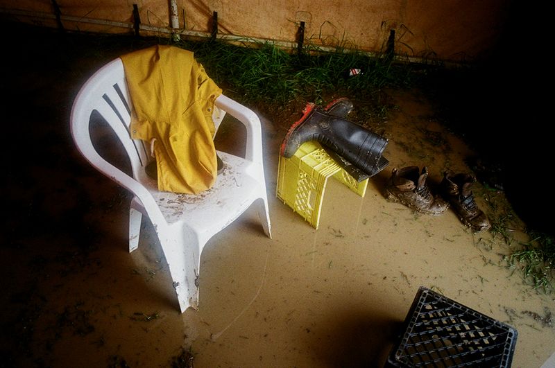 © Aidan Clark - the "Dry Tent" after a rainy spell.