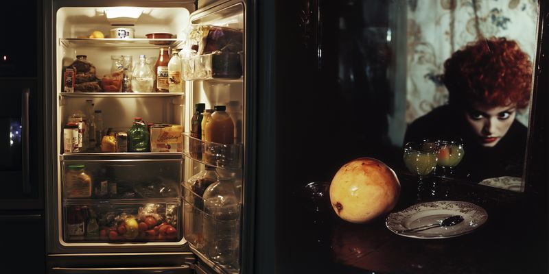 © iamhay - Image from the /imagine prompt: inside of movie's refrigerator photography project