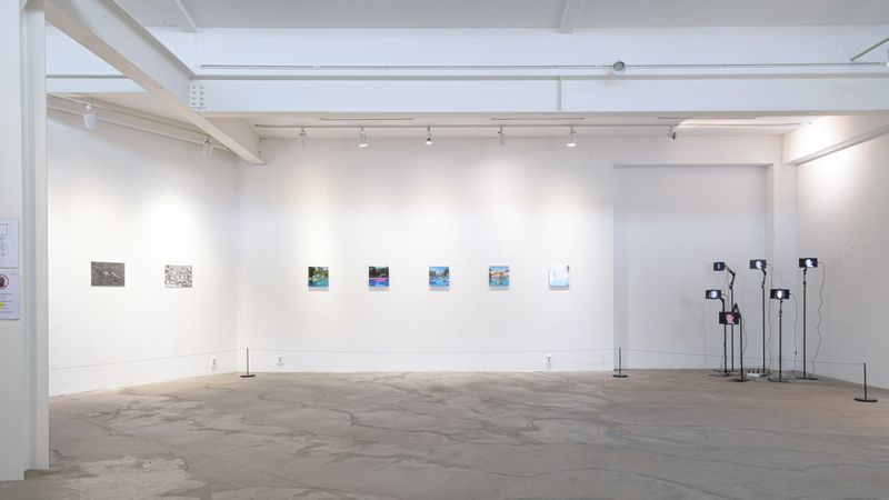 © iamhay - group exhibition installation (I)