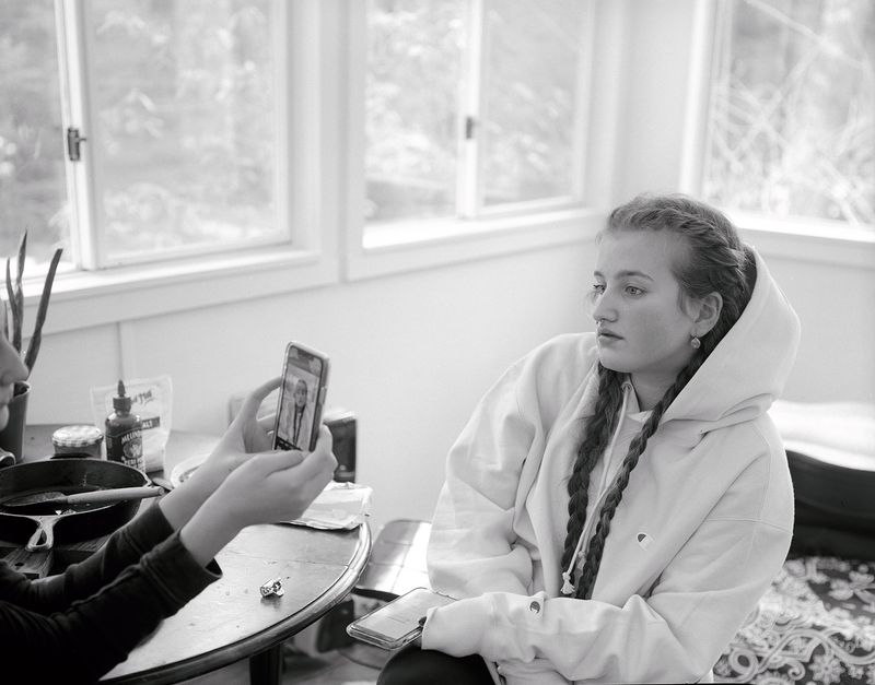 © Lucy Reback - Image from the Feathers to Flesh photography project