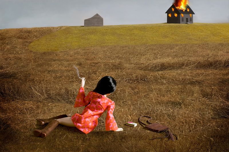 © Grace Weston - The Party's Over (after Wyeth)