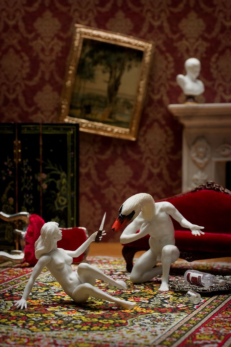 © Grace Weston - No means no (Leda and the Swan)