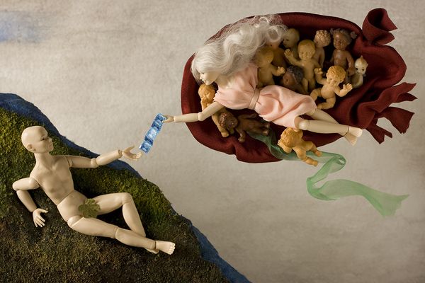 © Grace Weston - Divine Intervention (after Michelangelo)