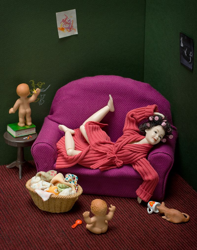 © Grace Weston - Mother's Day (after Kertesz's Satiric Dancer)