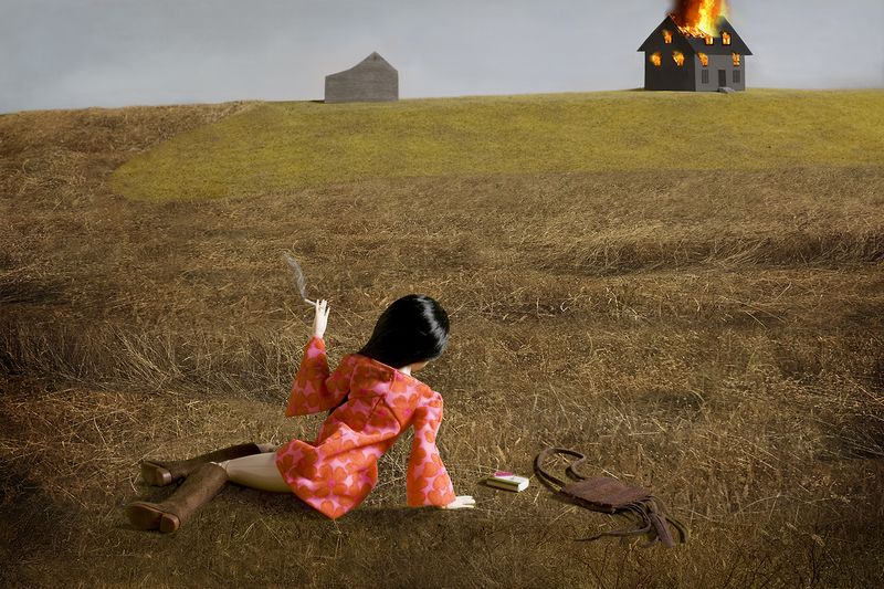 © Grace Weston - The Party's Over (after Wyeth)