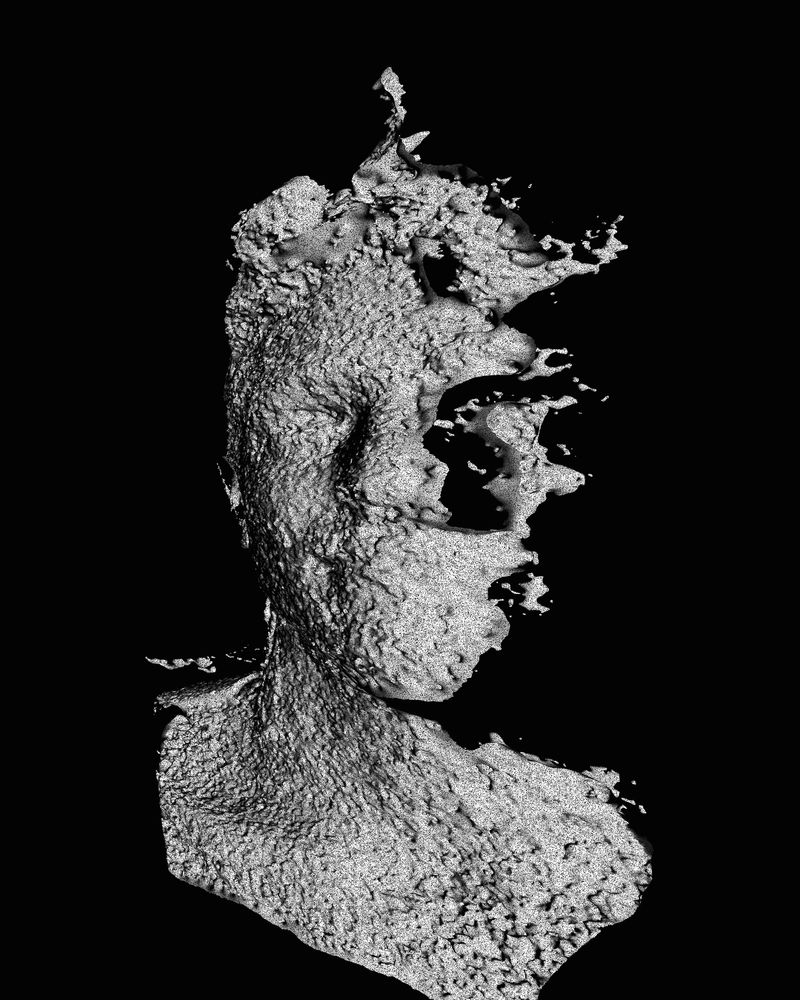 © Riccardo Androni - Image from the The disturbing realization of oneself as a continuum of fragility, suspended in time photography project