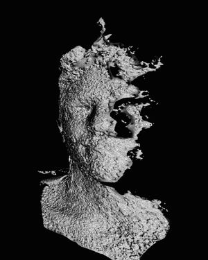 The disturbing realization of oneself as a continuum of fragility, suspended in time