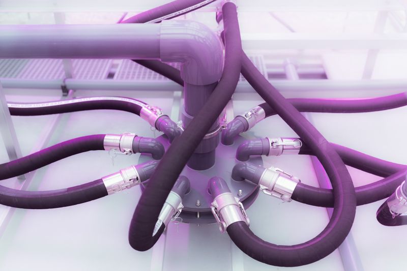 © Lorenzo Poli - Medusa One of the mixing apparatus of the algae-fluid, which is constantly fed with nutrients and carbon dioxide.