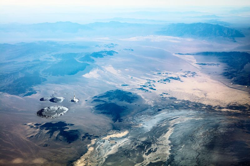 © Barbara Diener - Rocket Test, Mojave Desert, 1942/2019. The desert—a frequently used site for rocket and missile tests.