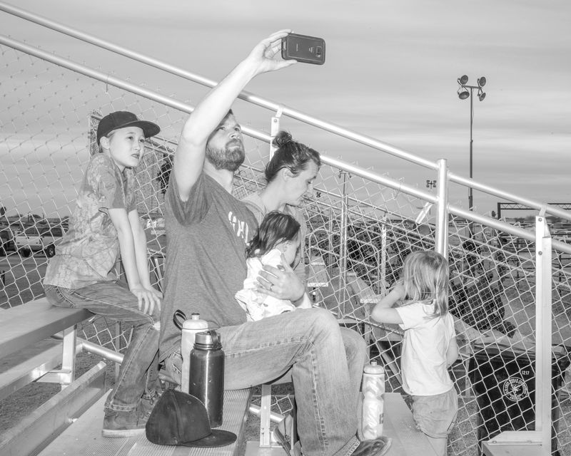 © Francesco Anselmi - A family at a Native celebrations rodeo in Maricopa, Arizona. December 2017.
