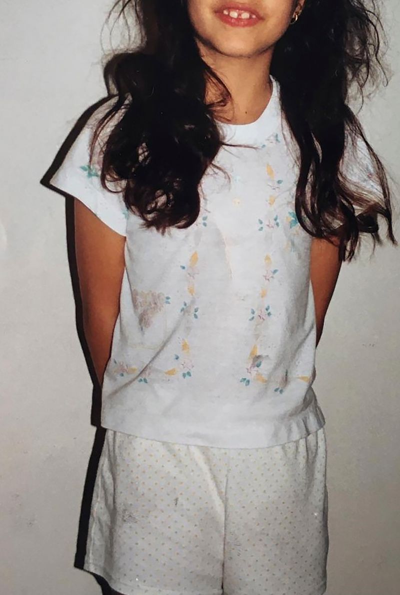 © Alejandra Arévalo - Archive photo and digital Intervention, circa 2003, Tuluá, Colombia. Karoll at her grandmother's house.