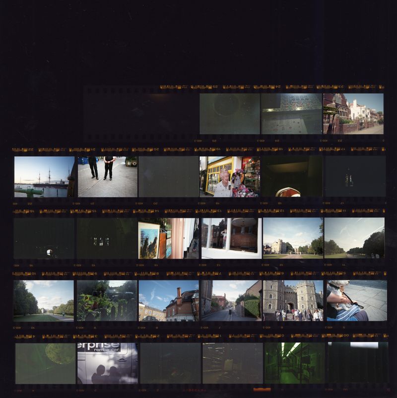 © Siu Bon Deacon Lui - K's disposable camera contact sheet