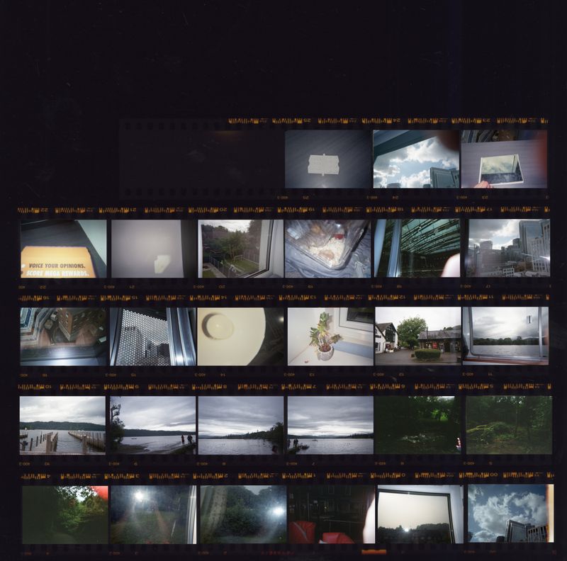 © Siu Bon Deacon Lui - C's disposable camera contact sheet