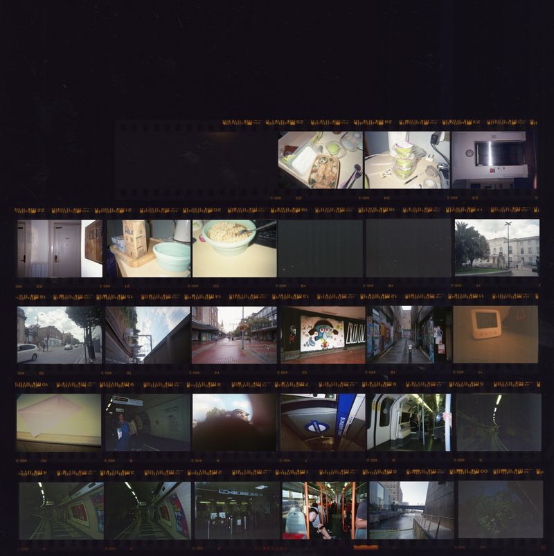 © Siu Bon Deacon Lui - N's disposable camera contact sheet